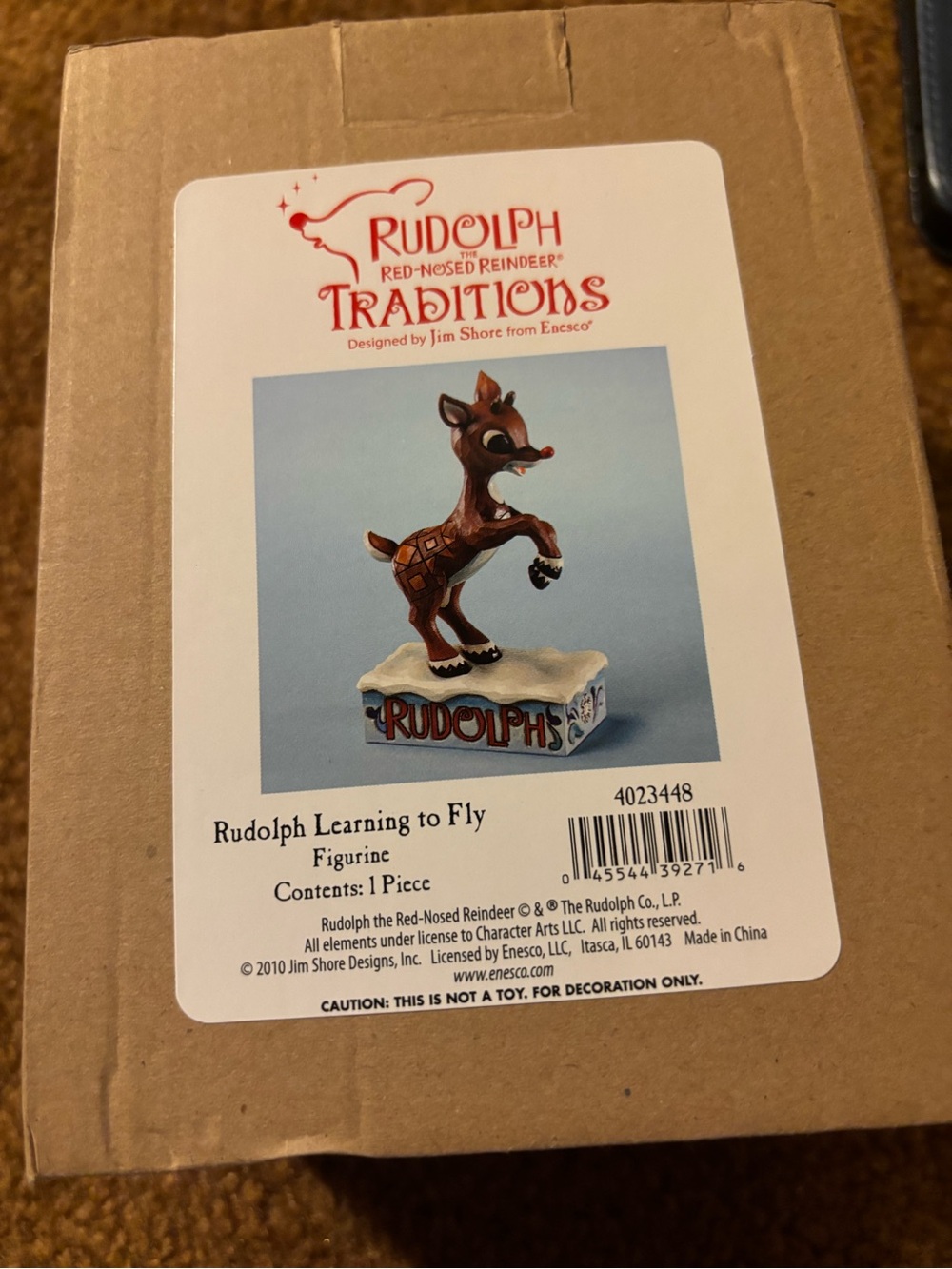 Jim Shore Rudolph figurine - Picture 2 of 6